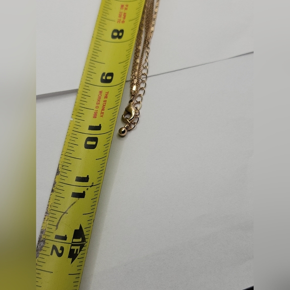 Unique Triple Chain with Roses - Picture 2 of 2